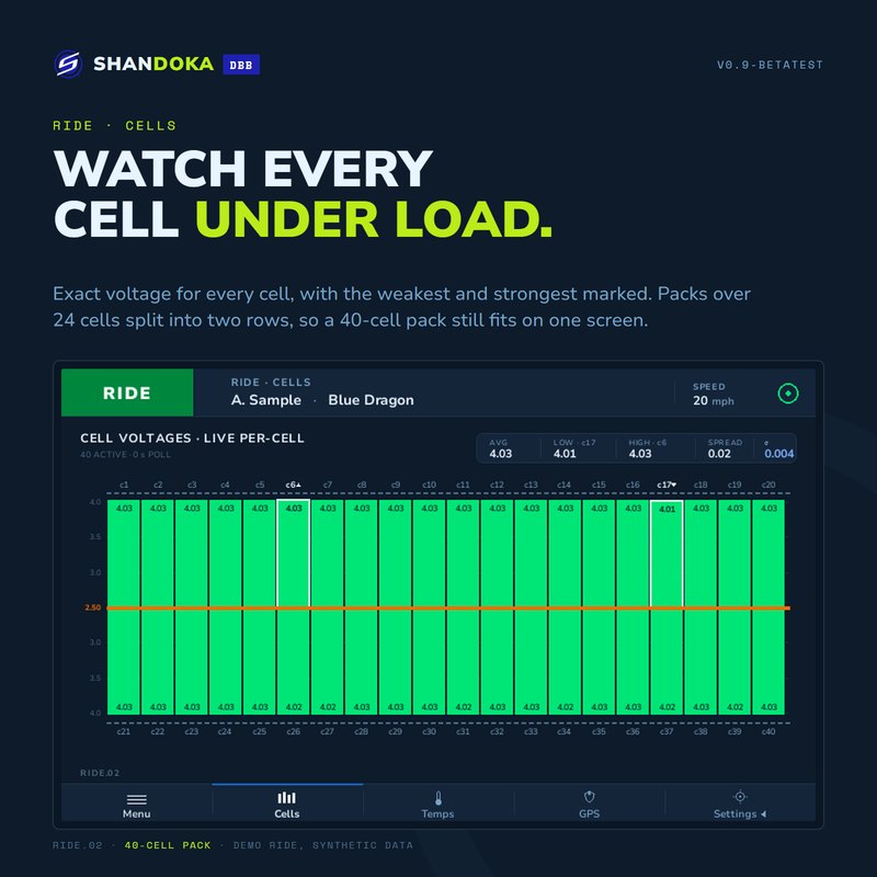 Watch every cell under load: the DBB feature image